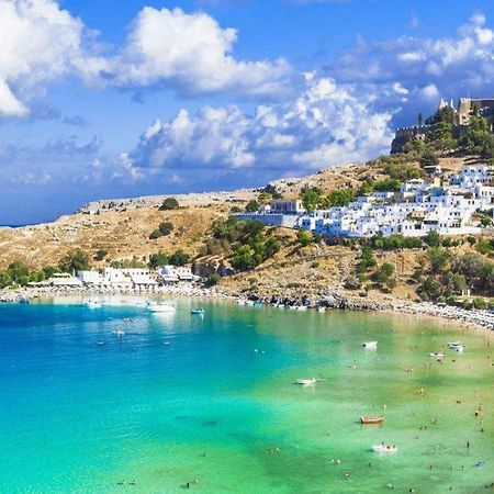 Apartmán Toulipa Lindos Exteriér fotografie