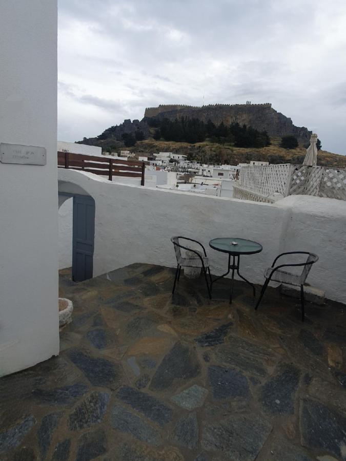 Apartmán Toulipa Lindos Exteriér fotografie